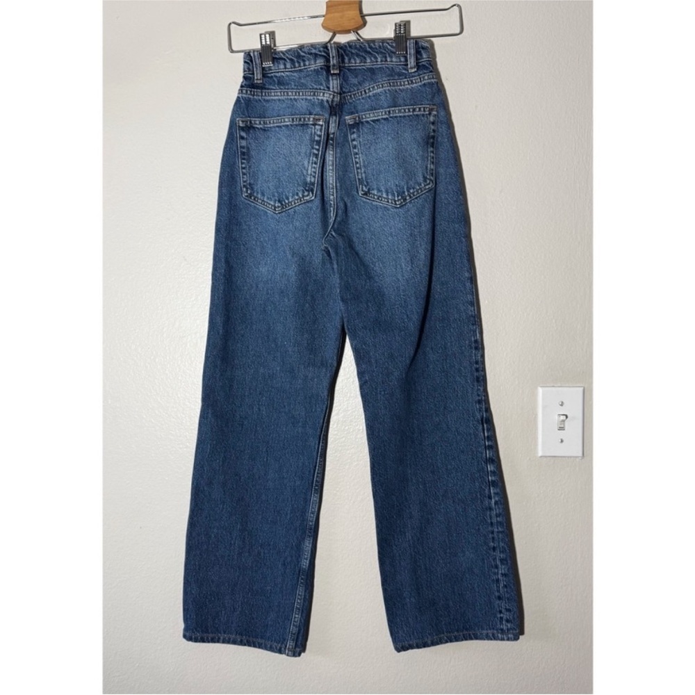 reformation wide leg Classic Blue Women's Jeans - Picture 2 of 8